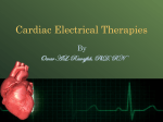 Cardiac Electrical Therapies