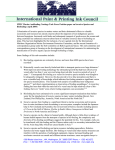 IPPIC Marine Antifouling Coatings Task Force Position paper on