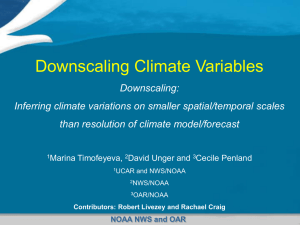 NOAA NWS and OAR