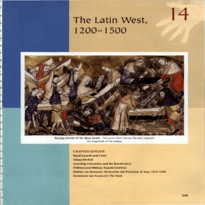 Chapter 14- Latin West 1200-1500