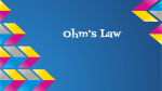 Ohm`s Law