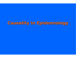 Causality in Epidemiology