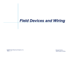 Field Devices and Wiring