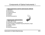 Instruments for Optical Spectroscopy-Web