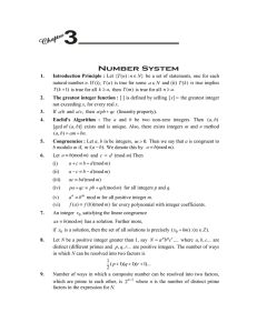 Number System