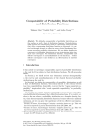 Computability of Probability Distributions and Distribution Functions