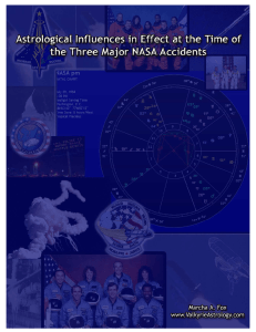 Astrological Influences And NASA Accidents