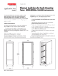 Thermal Guidelines for Rack-Mounting Series 2600/2600A/2600B