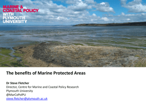 The benefits of Marine Protected Areas