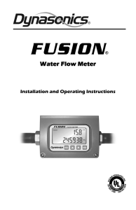 Water Flow Meter - Coulton Instrumentation