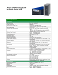 8-12 kVA Online UPS Planning Guide