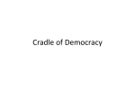 Cradle of Democracy