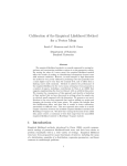 Calibration of the Empirical Likelihood Method for a Vector Mean