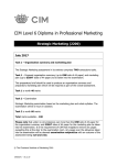 CIM Level 6 Diploma in Professional Marketing