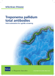 Treponema pallidum total antibodies