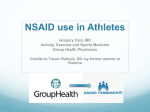 NSAID use in Athletes