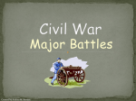 Civil War Major Battles