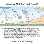 Microbial Nutrition and Growth