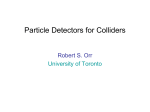 Lecture_1_Draft_3 - University of Toronto, Particle Physics and