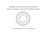 Coxeter groups and Artin groups
