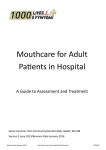 Mouthcare for Adult Patients in Hospital