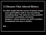 12 Diseases That Altered History