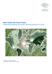 More Credit with Fewer Crises - weforum.org