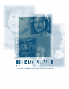 understanding cancer - Cancer Care Nova Scotia