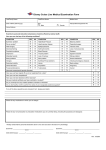 Disney Cruise Line Medical Examination Form