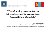 Transforming construction in Mongolia using Supplementary