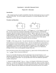 Experiment 4 – Series RLC Resonant Circuit Physics 242
