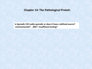 Chapt 14 Pathological Protein plus