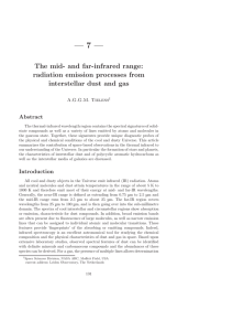 The mid- and far-infrared range - International Space Science Institute