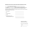 PROFORMA FOR APPLICATION OF CANCER PATIENT SEEKING