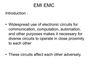 EMI EMC unit 1