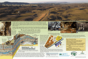 ..a land of sinkholes and caves - Indian Creek Watershed Association