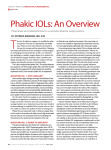 Phakic IOLs: An Overview