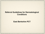 Dermatology Referral Guidelines