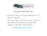 General Relativity and Black Holes