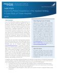 Improving Patient Experience in the Inpatient Setting: A Case Study
