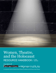 Women, Theatre, and the Holocaust