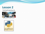 Python_lesson - Computing4School