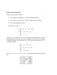 Chua Circuit Equations
