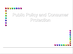 Public Policy and Consumer Protection