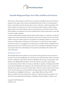 Scientific Background Paper: Iron`s Place and Role