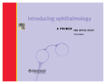 introducing ophthalmology - American Academy of Ophthalmology
