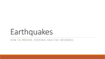 Earthquakes - Joel Buck
