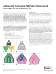 Achieving Accurate Alginate Impressions