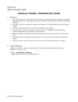 Surgical study guides for Preoperative Phase of Nursing