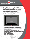 Graphic Display Unit/Human Machine Interface M